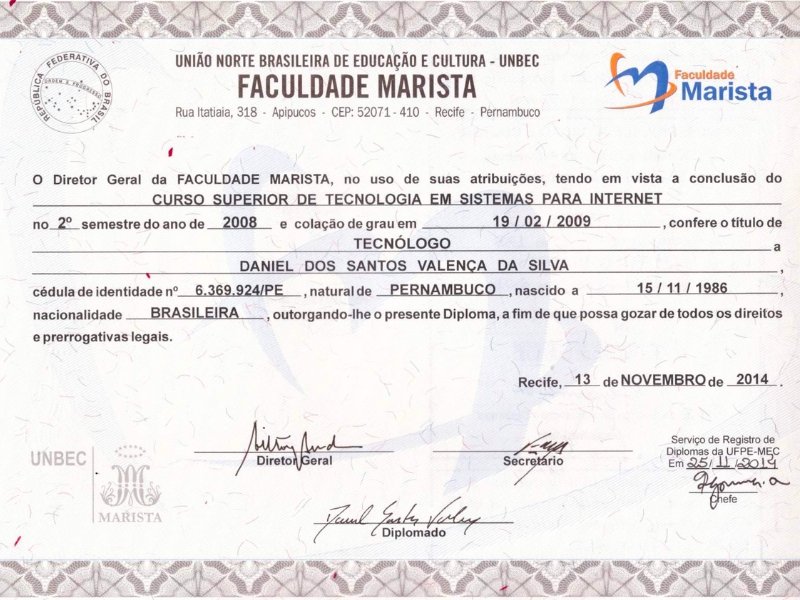 Undergraduate Degree in Internet Systems Technology